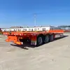 Semirremolque de Plataforma Baja de Transporte de 13,75 m Se Puede Personalizar para Transportar Excavadora 260 Excavadora 360 Maquinaria de Ingeniería