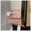 Mochila de Bolinhas de Nicho Estilo Coreano para Mulheres 2026 Nova Moda Bolsa de Mão Estilosa Mochila Escolar Pequena Casual Diária
