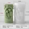 Jiahuimei Molde de Silicona para Vela Aromática Cilíndrica Transfronterizo Molde para Decoración de Velas Cilíndricas Hechas a Mano DIY