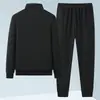 Conjunto juvenil de marca de moda para primavera y otoño, ropa deportiva casual para hombre, sudadera holgada, chaqueta de running para pareja, admite impresión personalizada