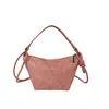 Bolsa Lancheira Casual Estilo Americano, Bolsa de Ombro Moderna Fosca, Bolsa de Mão Feminina, Bolsa de Ombro, Bolsa Transversal Versátil para Primavera e Verão