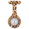 Reloj de silicona de comercio exterior con estampado de reloj de cuarzo colgante, pulsera con alfiler, reloj de enfermera