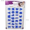 Dos Cajas de Flores Grandes y Pequeñas Cuerpo Símbolos Alfanuméricos Ingleses Molde para Imprimir Galletas Herramientas para Hornear
