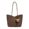 Bolso Grande Casual Elegante de Moda para Mujer 2025 Nuevo Bolso de Hombro Retro de Moda Bolso Tote de Gran Capacidad con Personalidad para el Trabajo