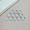 Anel Fechado Colorido Pintado 10mm Anel Único Liga Joia Anel de Ferro de Conexão Chaveiro Abridor Pronto para Venda