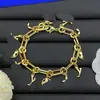 Pulsera Nueva de Diseñador Estilo Europeo y Americano Transfronteriza con Logo y Múltiples Patrones de Letras para Mujer, Sensación de Alta Gama, Fotos Reales, Venta al por Mayor en Vivo