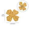 Nuevo broche de moda estilo coreano, perla floral de alta gama, pin decorativo para abrigo y suéter, broche popular al por mayor
