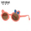 Gafas de Sol de Verano para Niños Visera Solar 2025 Nuevas Unisex Moda Gafas de Sol Anti-Luz Azul Niñas