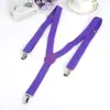 Tira Roxo Britânico Unissex Joker 2,5cm Tira Fina Calça em Y Tira Elástica Fábrica Direta