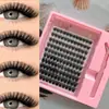 Kit de Cílios Postiços Transfronteiriços Grande Capacidade Série Wm Curvatura Segmentados Ampliação Dupla Enxerto de Olhos Artificiais Cílios Postiços