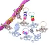 Peluca Accesorios de Rastas Anillo para el Cabello Goma para el Cabello Pinza para el Cabello Trenzada Adorno para el Cabello de Aleación Hueca con Pedrería Hebilla para el Cabello Colgante Resorte Pequeño Accesorio