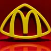 Pegatina de Coche Maybach de McDonald's Decoración Creativa Impresa en 3D Sorpresa para la Vida Diaria Imán para Nevera Pequeño Regalo