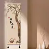 Nueva Pintura Decorativa Pasillo Sala de Estar Mural Sala de Té Hotel Habitación de Alojamiento Familiar Pintura Colgante Pintura de Caqui Ruyi