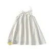 Vestido de Verão 2026 Novo com Flores 3D e Tiras para Meninas Vestido de Princesa de Alta Qualidade