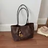 2026 Nueva Bolso Tote de Lona de Leopardo de Moda Gran Capacidad Bolso de Hombro Único para el Viaje Diario Bolso de Mano Elegante y a la Moda para Mujer