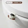 Levantador de Tampa de Vaso Sanitário Criativo de Desenho Animado para Uso Doméstico, Alça Anti-Sujeira para Assento de Vaso Sanitário, Abridor de Tampa de Banheiro, Levantador de Tampa de Vaso Sanitário