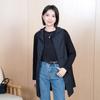 Chaleco Casual con Capucha Estilo Británico Ajustable a la Cintura Yun Yun para Mujer 2026 Nuevo Primavera/Verano Chaqueta Cortavientos