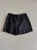 ¡Entrada Doble de Verano!! !Tela de lino Despertar Armario Pantalones cortos versátiles simples de dos colores para mujer