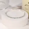 Pulseira Fina de Garra S6 com Strass, Uma Fileira, Elástica, Pulseira Tennis, Pulseira Banhada a Ouro Transfronteiriça, Fabricante, Atacado