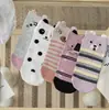Meias de comércio exterior novas meias fofas de desenho animado meias femininas casuais coreanas meias de giz de cera pequenas novas meias rasas vendas diretas