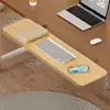 Tablero de Extensión para Escritorio Plegable Gadget para Escritorio de Oficina Expansión Lateral Alargamiento Ensanchamiento Brazo de Soporte Bandeja para Teclado