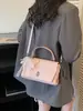Bolsa de Mão Nicho Estilo Coreano Bolsa Baguete para Mulheres Novo Modelo Primavera 2026 Bolsa de Ombro Transversal Stylish de Luxo Leve