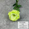 Simulação de casamento flor 3 cabeça Eustoma pastoral branco decoração de casamento guia rodoviário arranjo de flores decoração de casa comércio exterior flor de seda