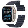 Adecuado para Apple S11 Correa Ocean, Correa de reloj de silicona modelo oficial igual para Apple Watch 10/9 Ultra3