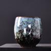 Horno Cambio Cerámica Hogar Kung Fu Taza de Té Taza de Degustación de Té Individual Individual Taza de Maestro Tianmu Dehua Obsidiana Taza de Té Cuenco de Té