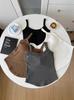 Camisola de Verano Simple de Color Sólido con Almohadillas para el Busto para Mujer Ropa Exterior de Verano con Top sin Mangas para Mujer