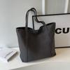Bolso de lona de gran capacidad para mujer, nuevo bolso de hombro informal, sencillo y a la moda, ideal para ir de compras o ir al trabajo.