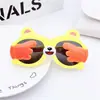 Gafas de Sol Infantiles abatibles de Dibujos Animados Polarizadas Anti-UV Moda para Niños y Niñas Gafas de Silicona