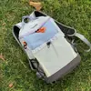 Mochila deportiva bicolor, bolsa grande de alta capacidad para senderismo y montañismo al aire libre, bolsa de viaje ligera, mochila casual para ciclismo