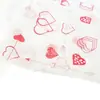 Patrón Flecha a través del Corazón Regalo Forrado con Papel de Sídney Papel de Regalo Rojo al por Mayor Papel de Aislamiento Papel de Seda