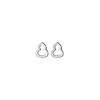 Aretes Pequeños de Plata S925 con Calabaza Hueca Calada, Lindos, Estilo Coreano Elegante y Sencillo para Dama, Estudiante, Dulces, Regalo