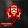 Decoración Alegría de Moverse Carácter Fu Decoración para Casa Nueva Adornos Colgantes Suministros para Ceremonia de Mudanza Colgante para Puerta de Entrada