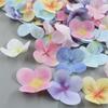 Pétalos de Flor de Hortensia Artificial 3D con Tacto Real Transfronterizos Accesorios para Pasador de Pelo Tocado Decoración de Boda Accesorios para Sesiones de Fotos