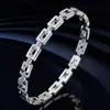 Joyería Transfronteriza, Lujo Ligero y Sensación de Alta Gama, Pulsera de Diamantes Microincrustados para Mujer, Moderna, Sencilla y Versátil, Pulsera de Acero de Titanio que No se Desvanece