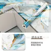 Pegatina de pared tipo azulejo imitación papel tapiz de mármol autoadhesiva impermeable a prueba de aceite pegatina de cocina pared superficie de pared cubierta de renovación de papel tapiz feo