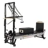 Fábrica de Origen Cama Core Pilates Estudio de Yoga Equipo de Fitness Comercial Aleación de Aluminio Cama Blanca Pequeña Equipo de Pilates