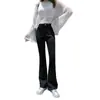 Jeans Boca de Sino Super Stretch Transfronteiriço 2026 para Mulheres, Outono e Inverno, Estilo Americano Emagrecedor, Novo Retro Chic, Corte Justo, Elástico