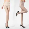 Meias Extra Longas para Mulheres Altas, Meias de Verão Ultra Finas Anti-Puxões Cor da Pele Pretas, Pernas Bonitas de Peça Única