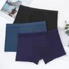 Calzoncillos Bóxer Nuevos para Hombre, Ropa Interior de Algodón Modal, Pantalones Cortos de Talla Grande, Puestos Callejeros, Pantalones Voluminosos para Correr, Suministro al por Mayor