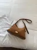 Bolso tote de terciopelo suelto cruzado para mujer, gran capacidad, para ir al trabajo, versátil, bolso de un solo hombro, nuevo estilo de bolso cruzado otoño 2026