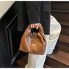 Bolsa de Mão para o Trabalho Feminina com Senso de Design de Nicho e Temperamento Maduro, Bolsa de Mão com Senso Avançado Transfronteiriça, Bolsa de Mão Texturizada Versátil