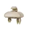 Adecuado para Audi A1A3A4La5A6A7 Q5 Parasol Clip-On Gancho Soporte para Parasol 8U0857562A