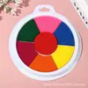 Almofada de Tinta para Pintura a Dedo Infantil, Almofada de Tinta Colorida Lavável, Almofada de Tinta para Pintura Graffiti de Jardim de Infância Venda por Atacado