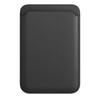 Para Apple 15 bolsa magnética para cartões magsafe couro genuíno iPhone 12 acessórios para celular porta-cartões traseiro atacado