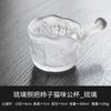 Tazas Laterales de Caqui Esmaltado Cristal Juego de Té Kung Fu Accesorios Antiescaldante Resistente al Calor Juego de Té Mar de Té para Mujeres