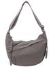Bolsa de Pano da Moda, Roupa de Trabalho Leve, Bolsa de Ombro de Grande Capacidade para Estudantes, Bolsa Dumpling Transversal de Tecido de Nylon Impermeável